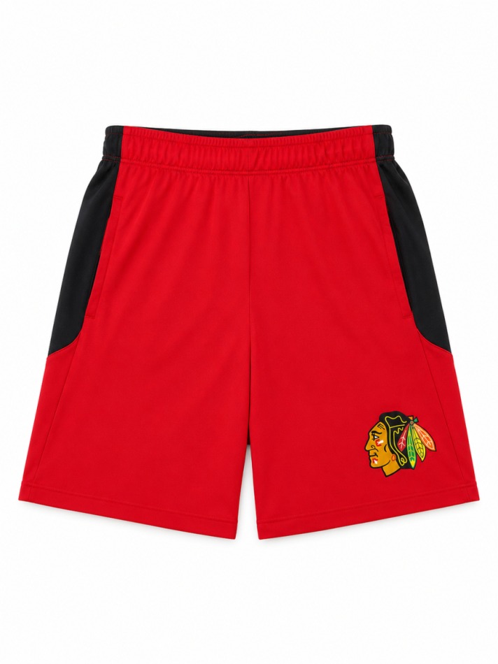 Chicago Blackhawks pánské kraťasy NHL Printed Logo - Chicago Blackhawks mikiny, bundy, kalhoty