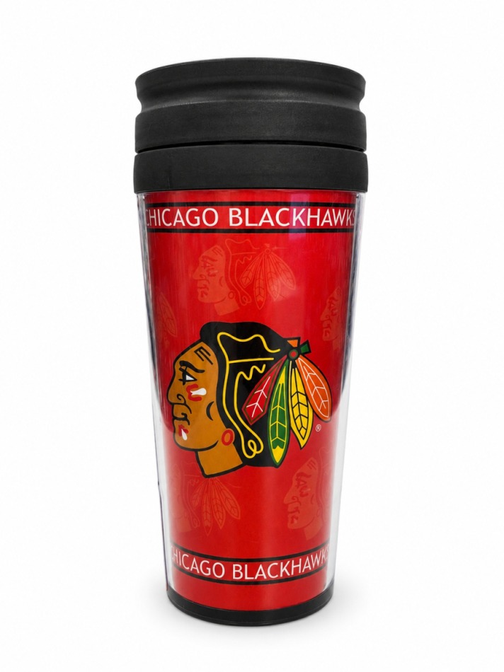 Chicago Blackhawks láhev na pití NHL Boelter - Chicago Blackhawks ostatní suvenýry