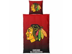 Chicago Blackhawks povlečení na jednu postel Dots