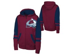 Colorado Avalanche dětská mikina s&nbsp;kapucí Face Off Fz Flc Hd