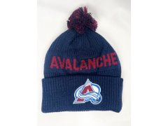 Colorado Avalanche dětská zimní čepice Cufed Knit With Pom