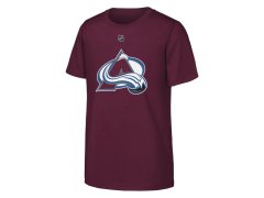 Colorado Avalanche dětské tričko NHL Flat Name & Number Short Sleeve Cotton