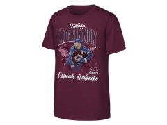 Colorado Avalanche dětské tričko Nathan MacKinnon #29 NHL Triple Pic Player Short Sleeve Cotton