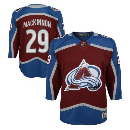 Colorado Avalanche dětský hokejový dres Nathan Mackinnon Premier Home - Colorado Avalanche dětské oblečení