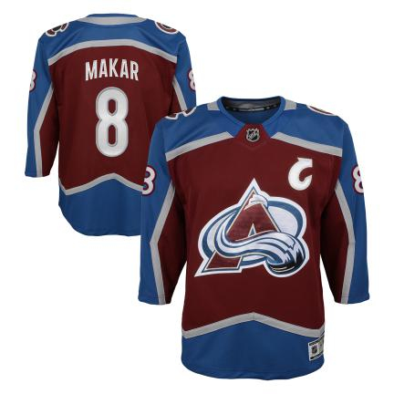 Colorado Avalanche dětský hokejový dres Cale Makar Premier Home - Colorado Avalanche dětské oblečení
