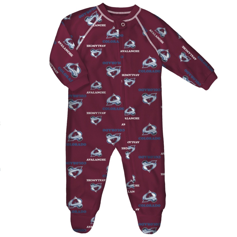 Colorado Avalanche dětský overálek NHL Raglan Zip Coverall - Colorado Avalanche dětské oblečení