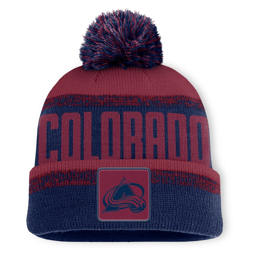 Colorado Avalanche zimní čepice Thrive Cuffed Pom
