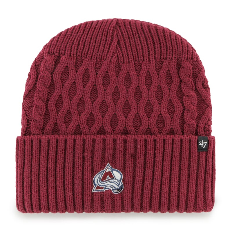 Colorado Avalanche zimní čepice Drumcliffe 47 CUFF KNIT Natural - Colorado Avalanche kšiltovky, čepice, rukavice