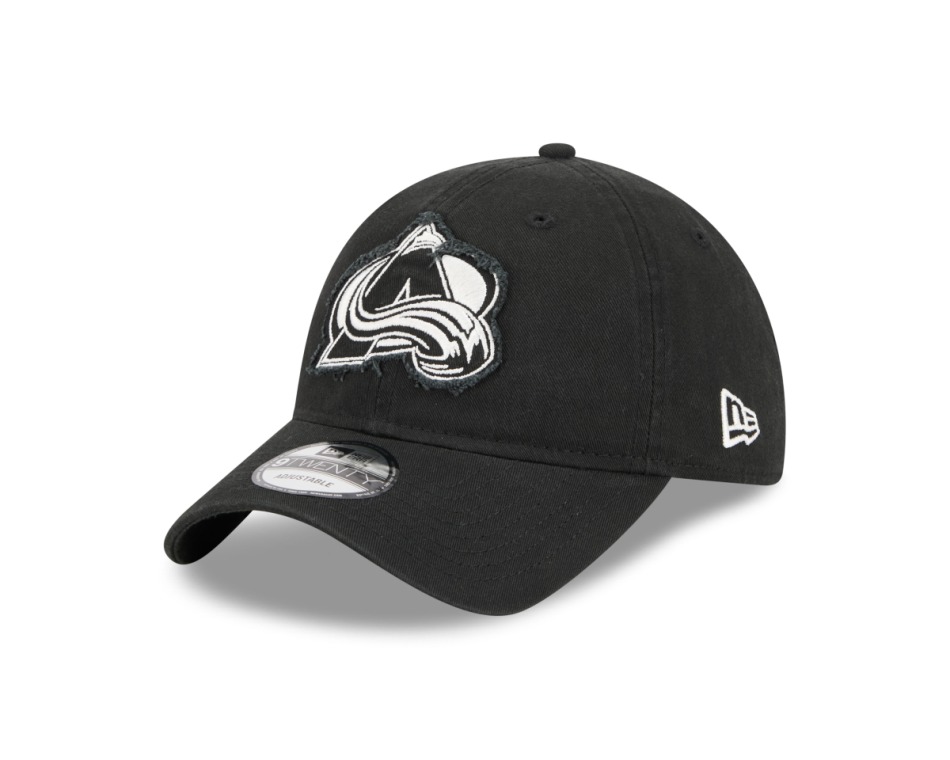 Colorado Avalanche čepice baseballová kšiltovka New Era 920 Stamp balck - Colorado Avalanche kšiltovky, čepice, rukavice