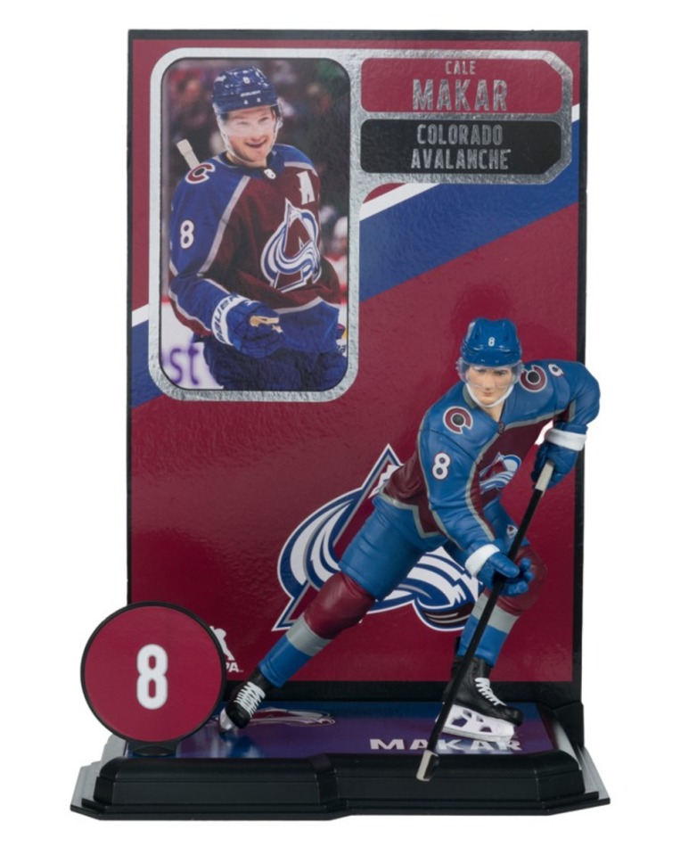 Colorado Avalanche figurka Cale Makar #22 SportsPicks