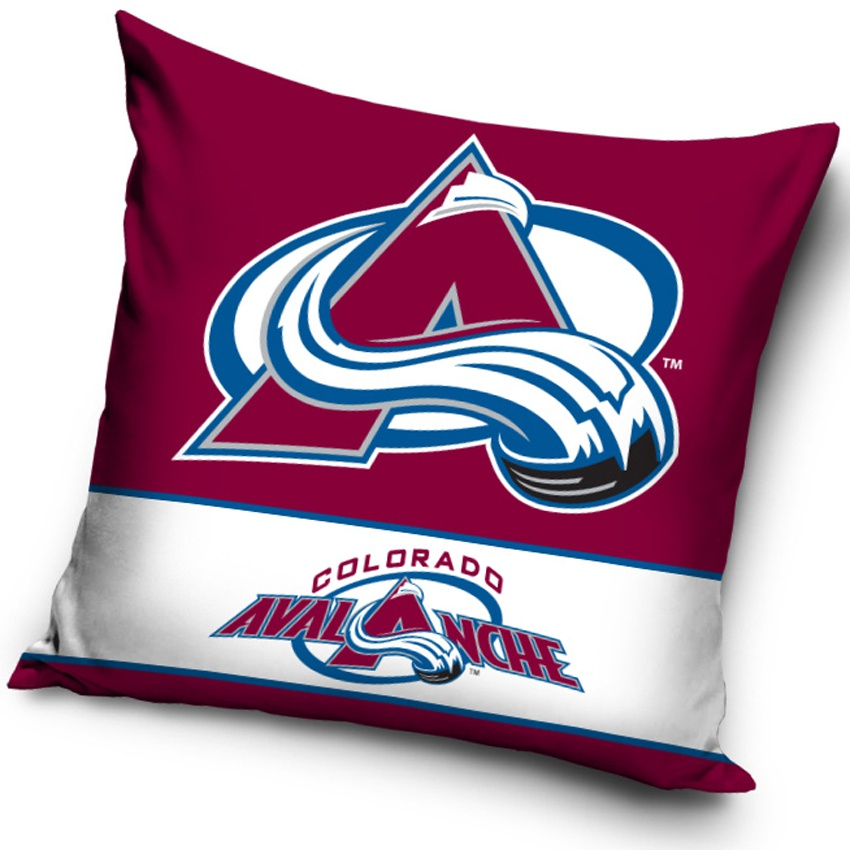Colorado Avalanche polštářek logo - Colorado Avalanche povlečení, ručníky, deky
