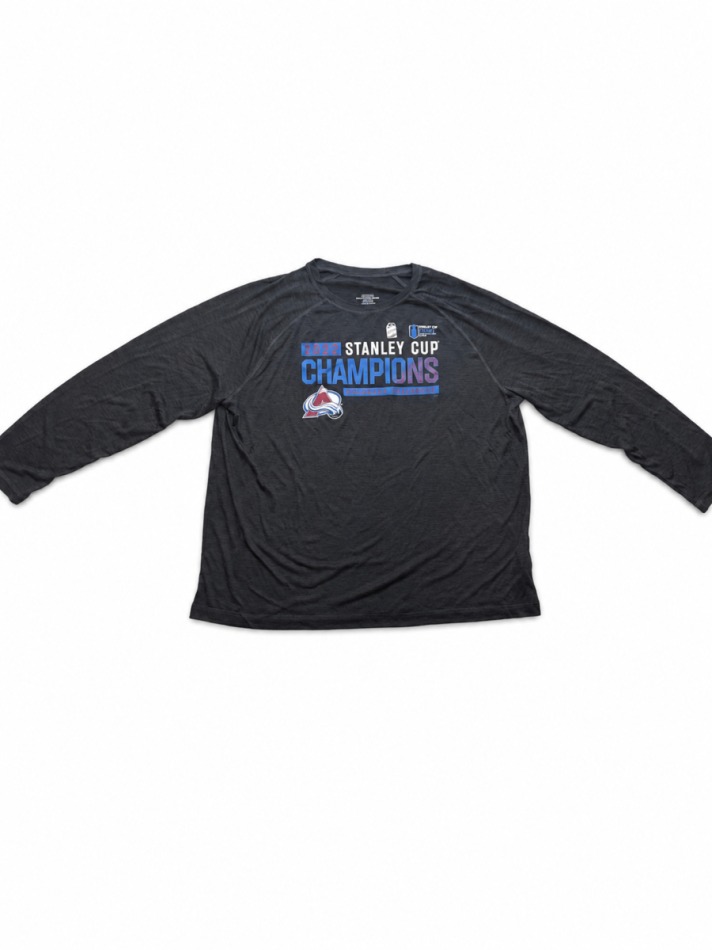 Pánské tričko Colorado Avalanche Stanley Cup Champions 2022 NHL Thermo Shirt - Colorado Avalanche stanley Cup 2022