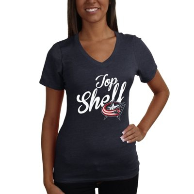 Columbus Blue Jackets dámské tričko Shelf Tri-Blend