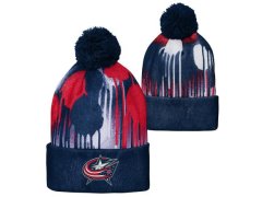 Columbus Blue Jackets dětská zimní čepice Paint Splatter Cuffed