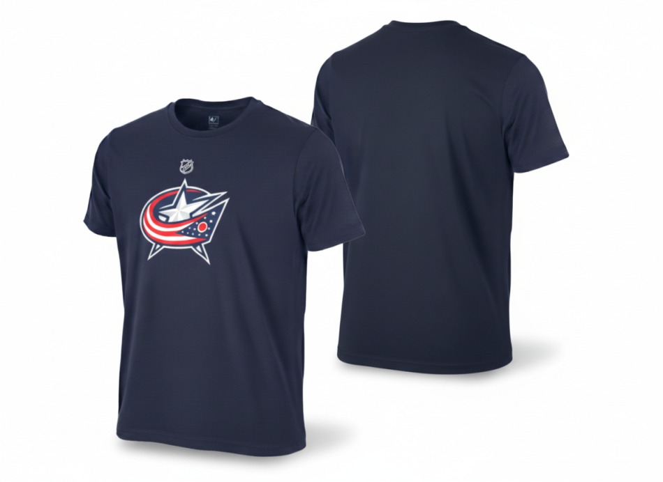 Columbus Blue Jackets dětské tričko Logo blue - Columbus Blue Jackets dětské oblečení