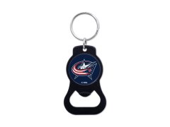 Columbus Blue Jackets přívěšek s&nbsp;otvírakem Black Ring