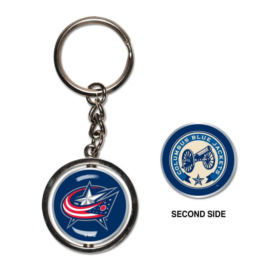 Columbus Blue Jackets přívěšek na klíče Spinner