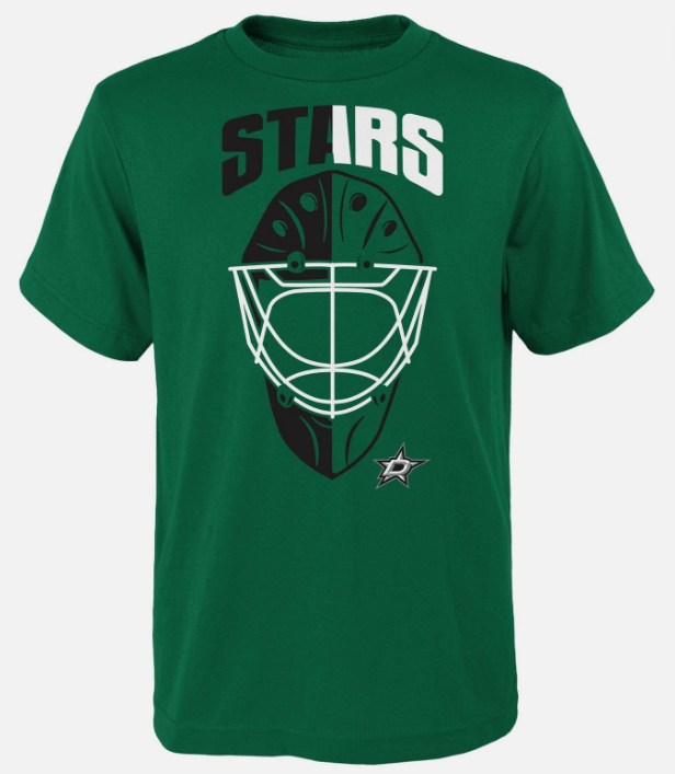 Dallas Stars dětské tričko Torwart Mask green