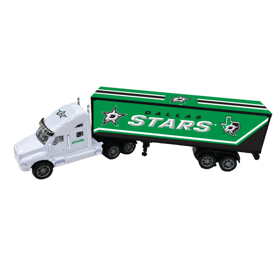 Dallas Stars kamion 18-Wheeler Big Rig Truck White - Dallas Stars ostatní suvenýry