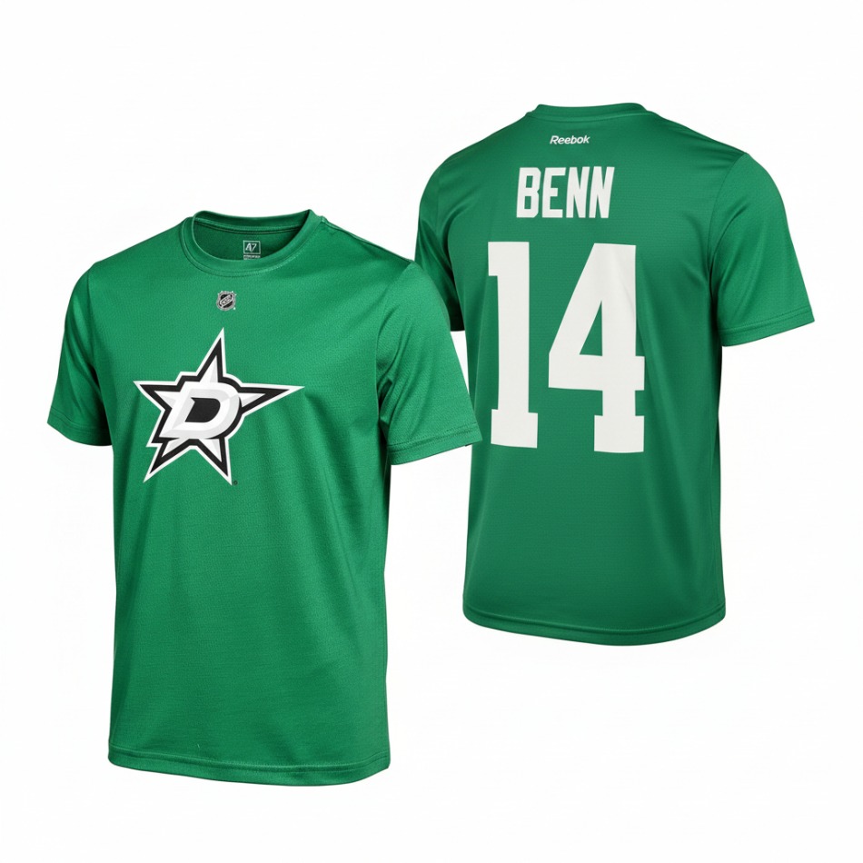 Dallas Stars pánské tričko Jamie Benn green
