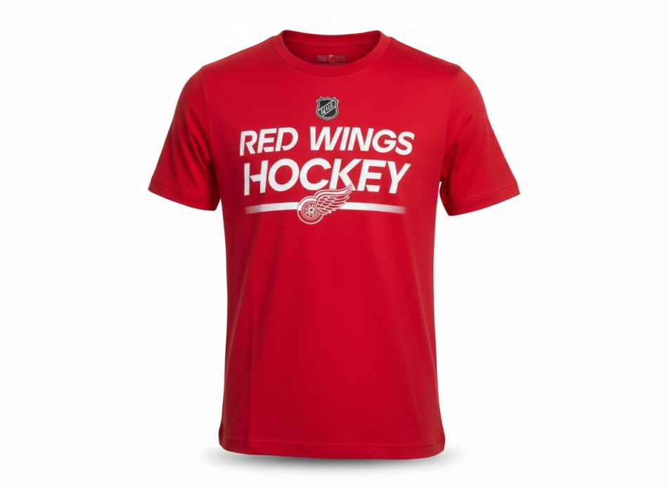 Detroit Red Wings dětské tričko Apro Wordmark Ss Ctn Tee