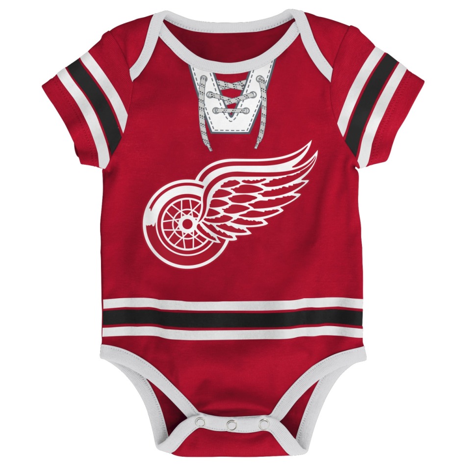 Detroit Red Wings dětské body NHL Hockey Pro Creeper – Blank - Detroit Red Wings dětské oblečení