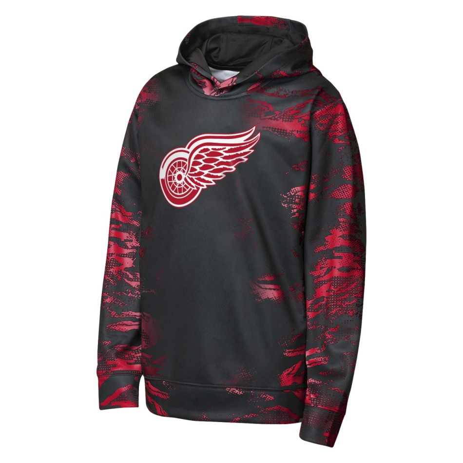 Detroit Red Wings dětská mikina NHL Team Dynamics Pullover Sublimated - Detroit Red Wings dětské oblečení