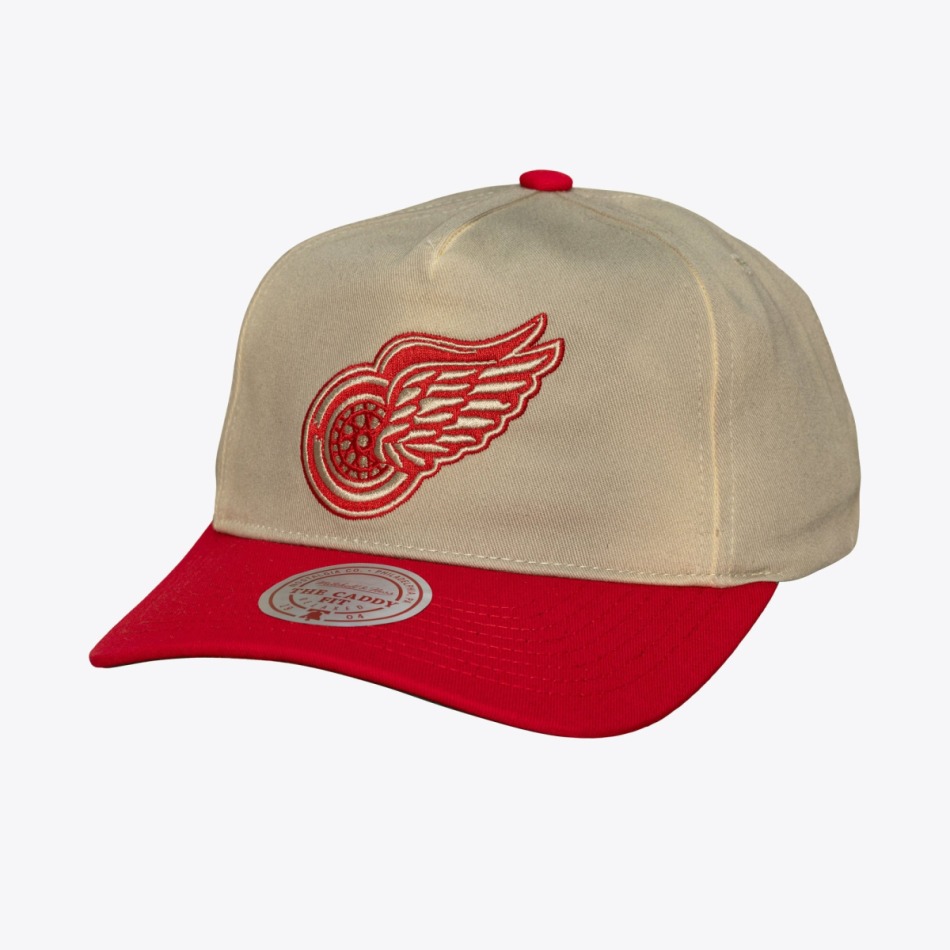 Detroit Red Wings čepice baseballová kšiltovka NHL Retro Roots Deadstock Vintage - Detroit Red Wings kšiltovky, čepice, rukavice