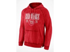 Detroit Red Wings pánská mikina s&nbsp;kapucí A/LS Hoodie red