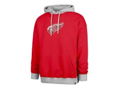 Detroit Red Wings pánská mikina s kapucí 47 Patch Drop Shoulder Hood red 7750103