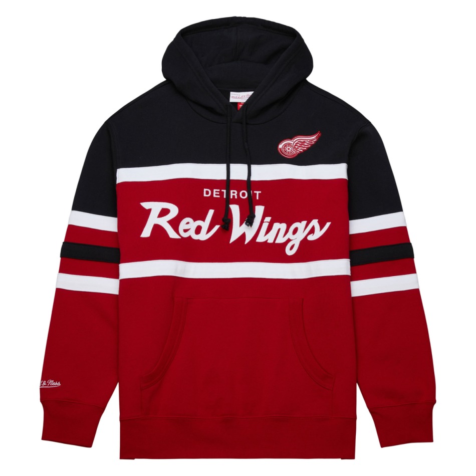 Detroit Red Wings pánská mikina s kapucí Head Coach