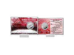 Detroit Red Wings sběratelská mince History Silver Coin Card Limited Edition od 5000