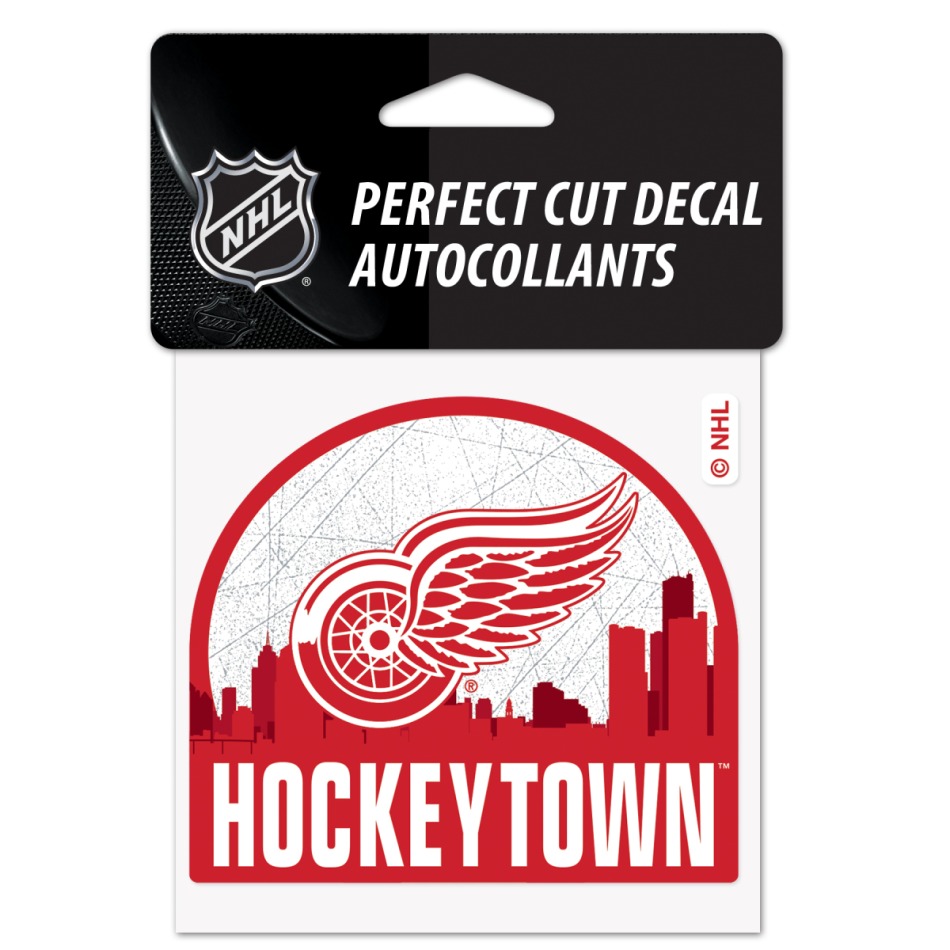 Detroit Red Wings samolepka Perfect Cut Decal SLOGAN - Detroit Red Wings ostatní suvenýry