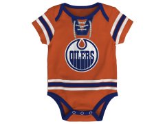 Dětské body Edmonton Oilers NHL Hockey Pro Creeper – Blank