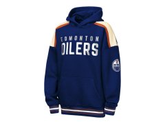 Edmonton Oilers dětská mikina s&nbsp;kapucí NHL Camaraderie Oversized Colorblock Fleece