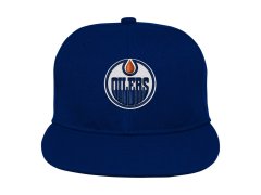 Edmonton Oilers dětská čepice flat kšiltovka Logo Flatbrim Snapback