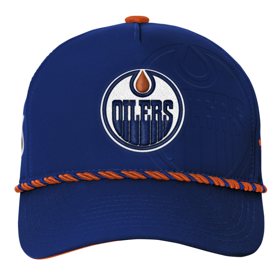 Edmonton Oilers dětská čepice baseballová kšiltovka NHL Authentic Pro 2026 Podium Cap - Edmonton Oilers dětské oblečení
