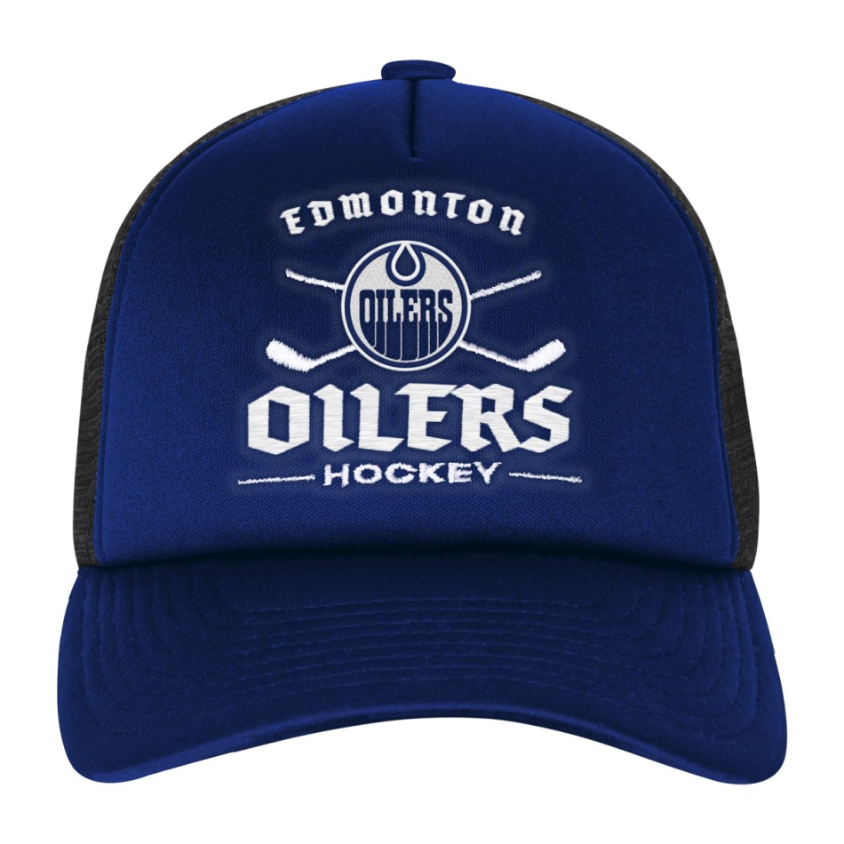 Dětská kšiltovka Edmonton Oilers NHL Power Up Trucker - Edmonton Oilers dětské oblečení