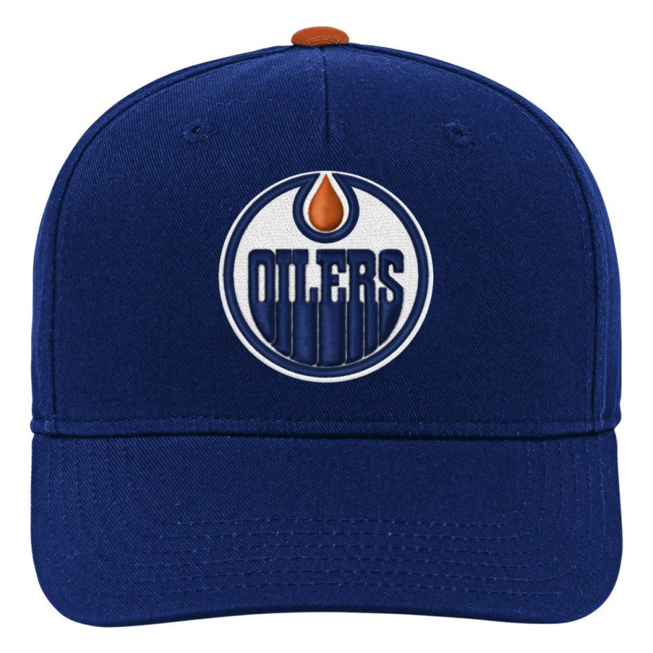 Dětská kšiltovka Edmonton Oilers NHL Precurved Snap - Edmonton Oilers dětské oblečení