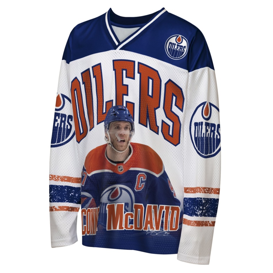 Edmonton Oilers dětské tričko NHL Player Polyester Top - Edmonton Oilers dětské oblečení