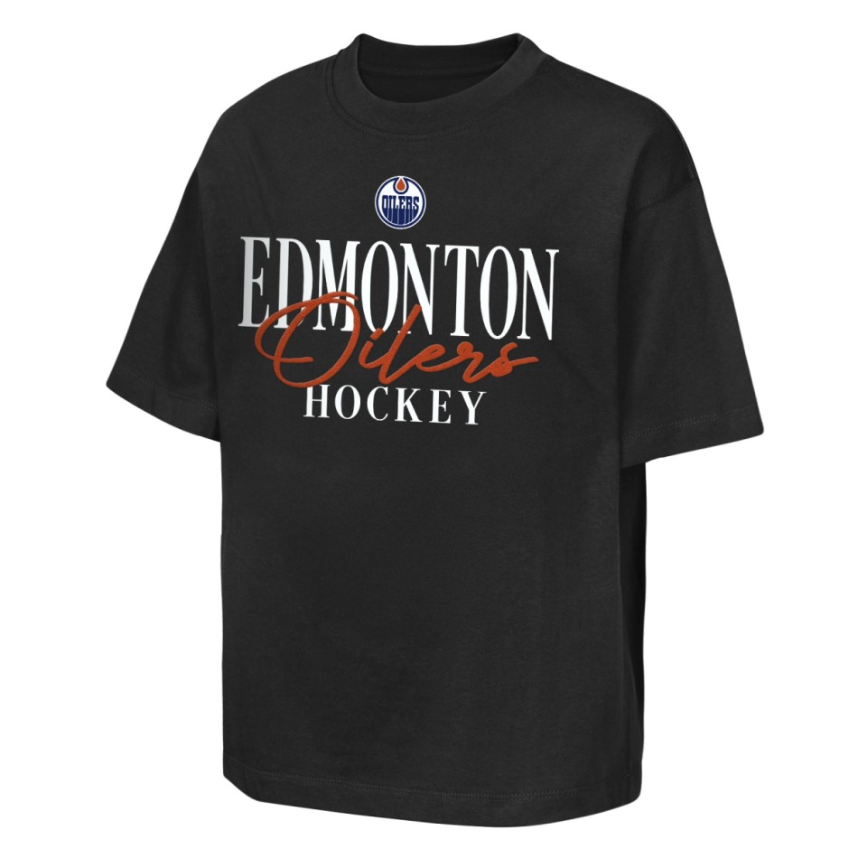 Edmonton Oilers dětské tričko NHL Overtime Winner Short Sleeve Elevated - Edmonton Oilers dětské oblečení