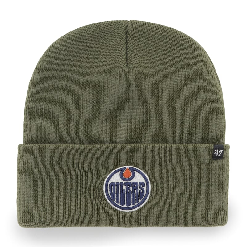 Edmonton Oilers zimní čepice Haymaker 47 Cuff Knit green - Edmonton Oilers kšiltovky, čepice, rukavice