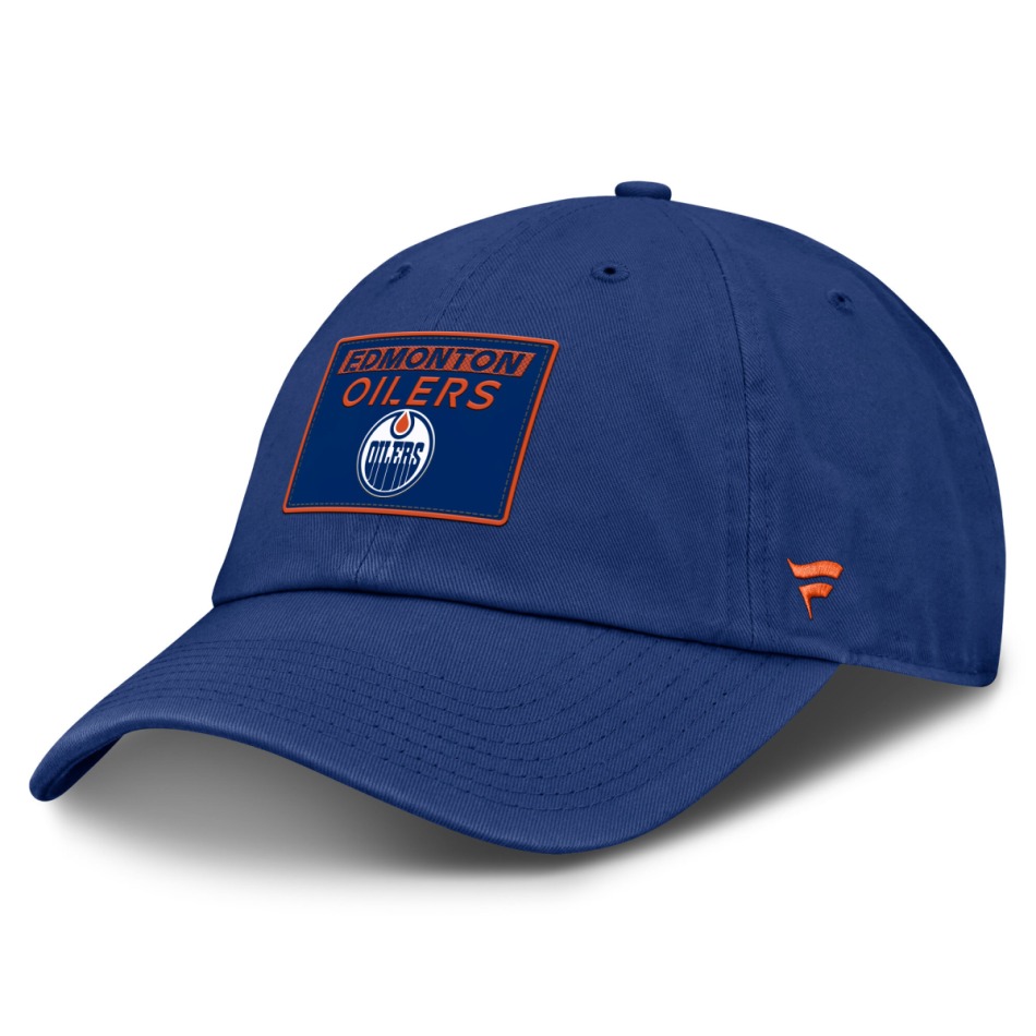 Edmonton Oilers čepice baseballová kšiltovka AP Rink Prime Unstructured Adj. Snapbuckle