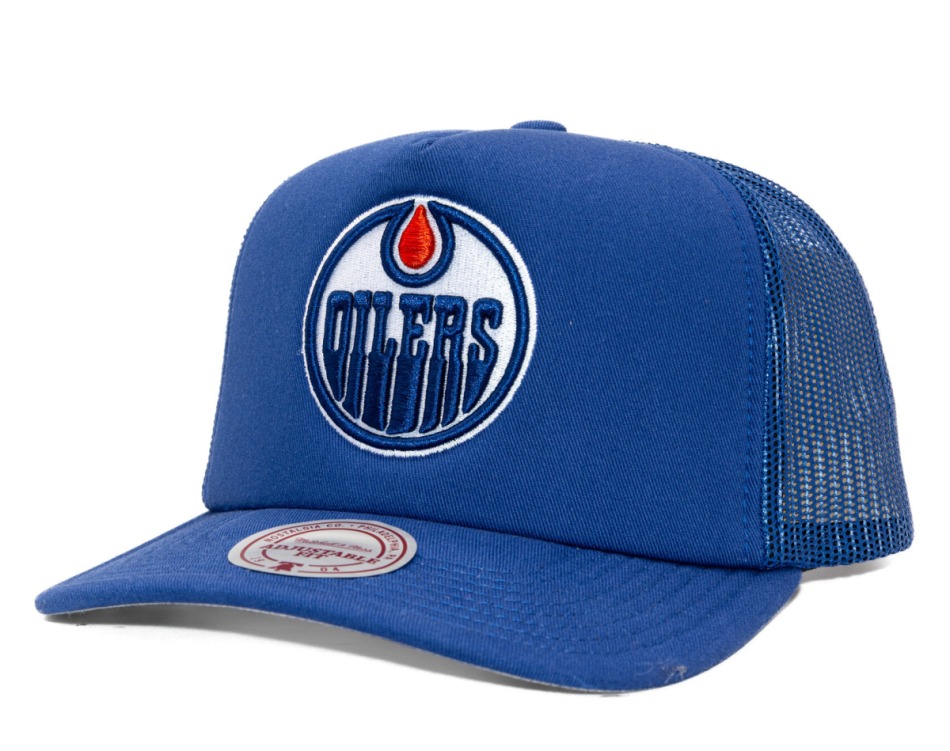 Edmonton Oilers čepice baseballová kšiltovka Evergreen Trucker - Edmonton Oilers kšiltovky, čepice, rukavice