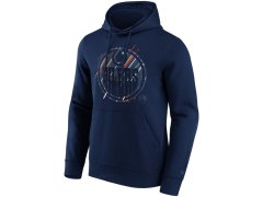 Edmonton Oilers pánská mikina s&nbsp;kapucí Etch Hoodie navy
