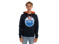 Edmonton Oilers pánská mikina s&nbsp;kapucí Core 47 BALLPARK Pullover Hood Fall Navy