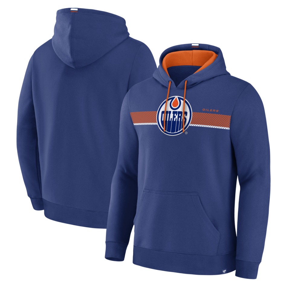 Edmonton Oilers pánská mikina s kapucí Wrist Shot