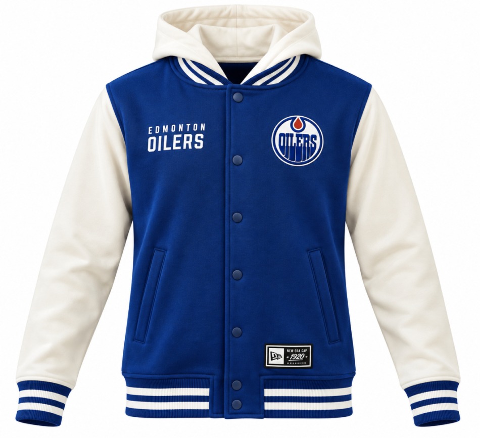 Pánská mikina Edmonton Oilers NHL College Hoodie - Edmonton Oilers mikiny, bundy, kalhoty