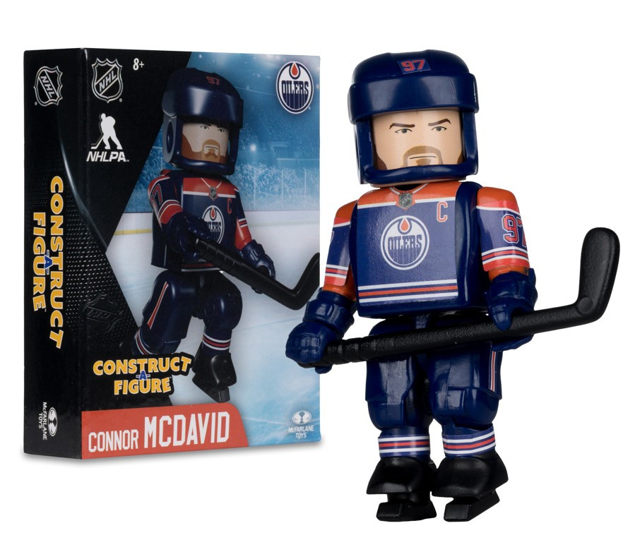 Edmonton Oilers figurka Connor McDavid #97 NHL Construct - Edmonton Oilers ostatní suvenýry