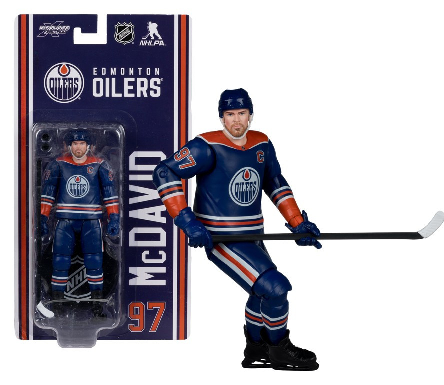 Edmonton Oilers figurka Connor McDavid #97 NHL McFarlane Articulated - Edmonton Oilers ostatní suvenýry